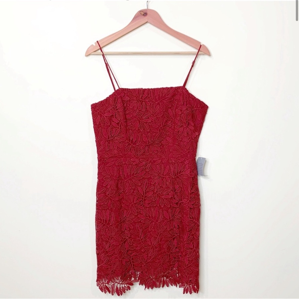 NWT Nordstrom NSR Floral Lace Sleeveless Dress